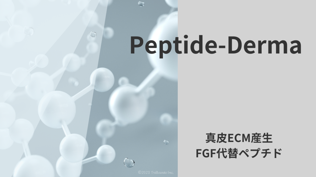 Peptide-Derma（ペプタイド-ダーマ） - Tribeaute(トライボーテ)