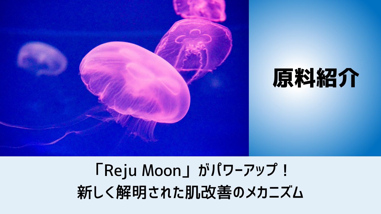 「Reju Moon」がパワーアップ!新しく解明された肌改善のメカニズム